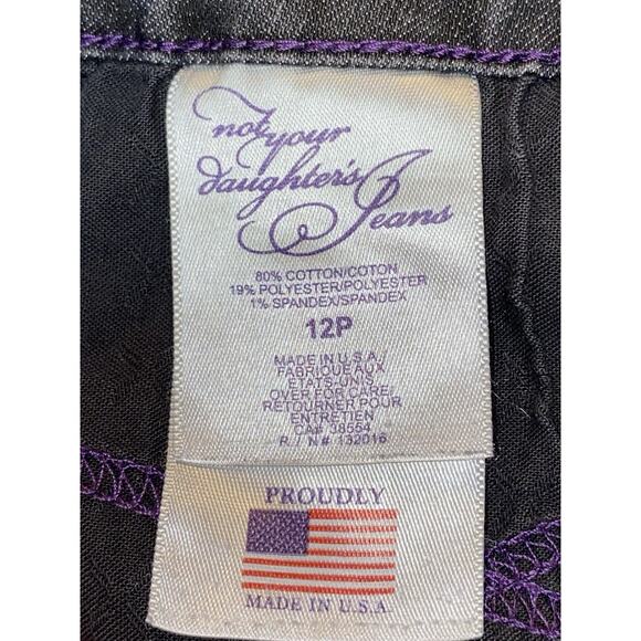 NYDJ Not Your Daughter’s Jeans 12P Lift Tuck Technology Straight Leg Denim USA - Picture 6 of 8